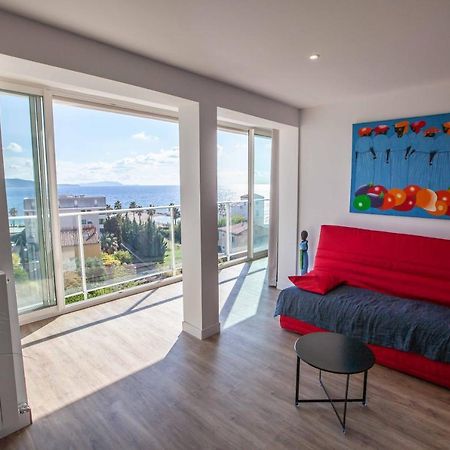 Tres Beau T2 Climatise Refait A Neuf, Vue Mer Panoramique Exceptionnelle A 120M A Pied De La Plage 라시오타 외부 사진