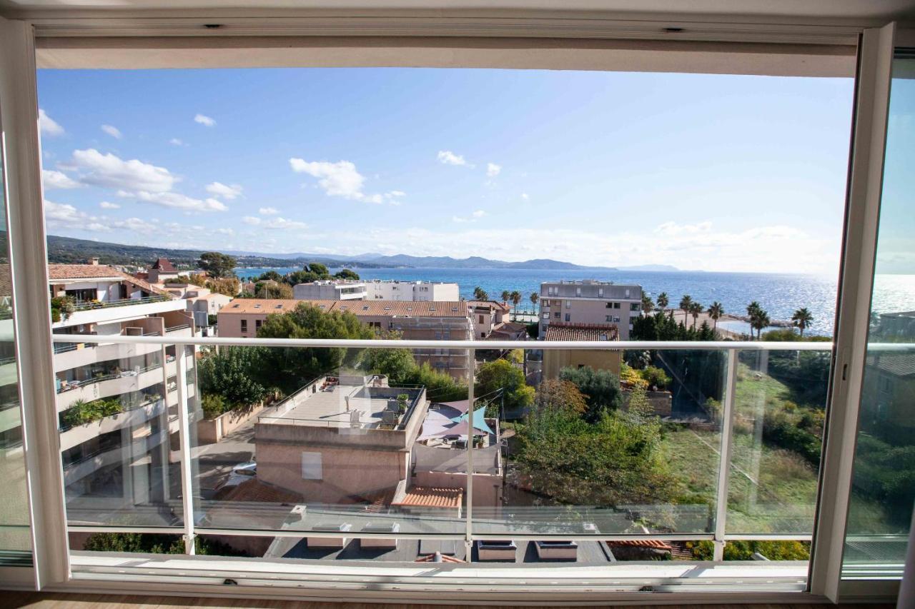 Tres Beau T2 Climatise Refait A Neuf, Vue Mer Panoramique Exceptionnelle A 120M A Pied De La Plage 라시오타 외부 사진